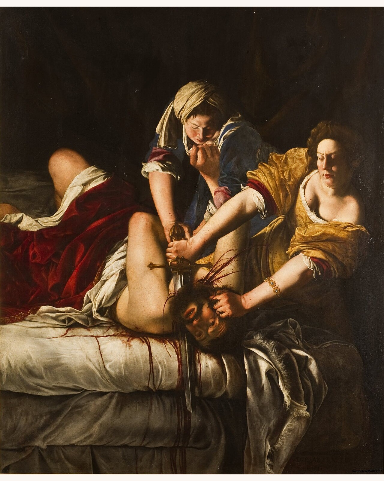 Artemisia Gentileschi, Judith Slaying Holofernes